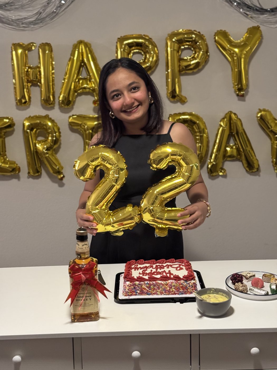Sakshi on her 22nd birthday